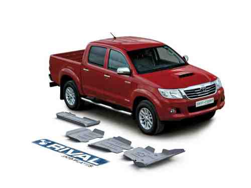 sada ALU krytů pod vůz Toyota Hilux (Vigo)