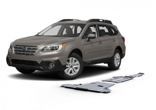 sada ALU krytů podvozku Subaru Outback <br>-<small> motor, převodovka a diferenciál</small>