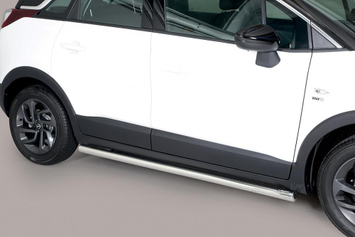 Nerez boční nášlapy Opel Crossland X <br>-<small> &#216; 63mm</small>