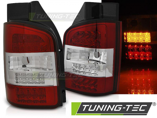 Zadní světla LED VW T5 červená