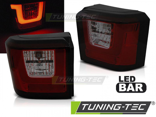 Zadní světla LED BAR VW T4 červeno/kouřová