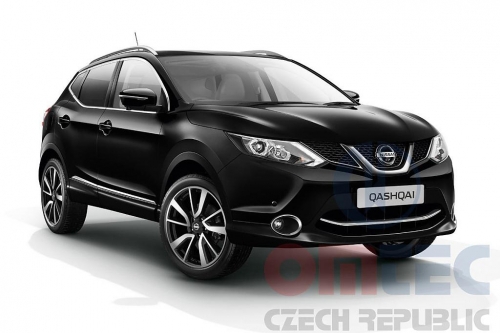 Nerez chrom lišta předního nárazníku Nissan Qashqai II J11