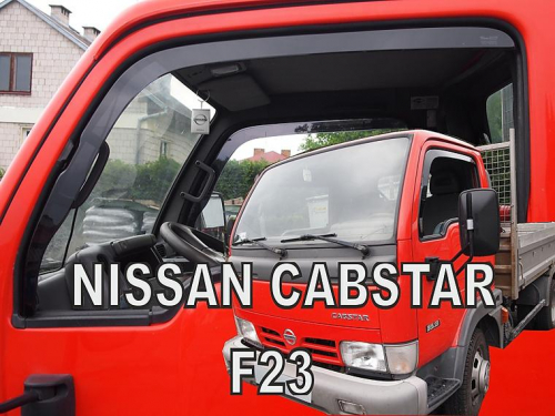 Deflektory-ofuky oken Nissan Cabstar - přední