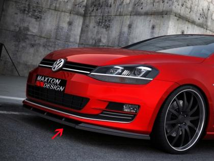 Spoiler předního nárazníku Volkswagen Golf VII