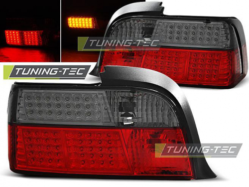 Zadní světla LED BMW E36 Coupe červená/kouřová