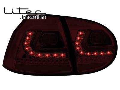 Zadní čirá světla LED <br>- Litec Volkswagen Golf V