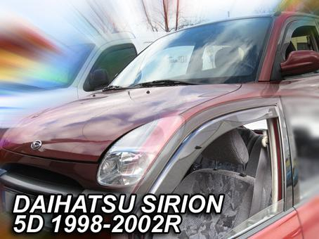Deflektory-ofuky oken Daihatsu Sirion