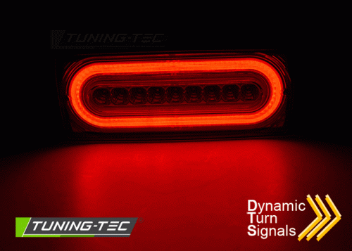 Zadní světla LED s LED dynamickým blinkrem Mercedes-Benz G W463 červená