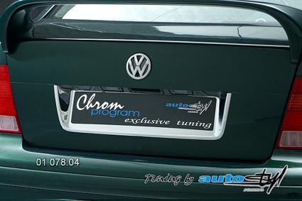 Rámeček registrační značky - zadní Volkswagen Golf 4