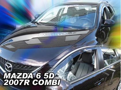 Deflektory-ofuky oken Mazda 6 combi