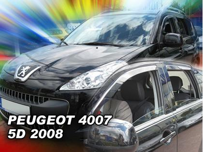 Deflektory-ofuky oken Peugeot 4007