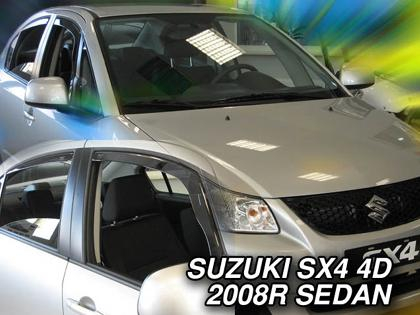 Deflektory-ofuky oken Suzuki SX4 sedan