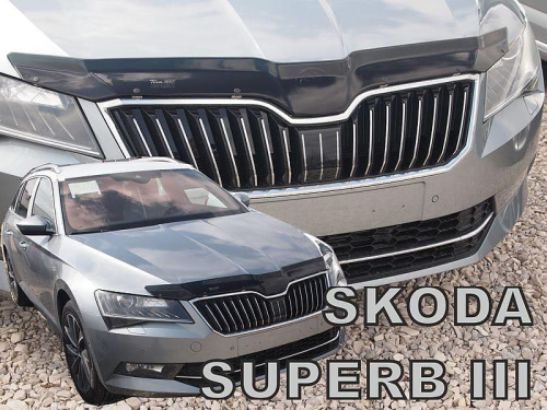 Plexi lišta přední kapoty Škoda Superb III