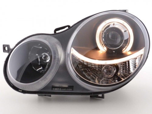 Přední světla s Angel Eyes Volkswagen Polo 9N