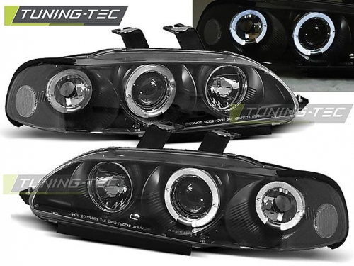 Přední světla s Angel Eyes Honda Civic