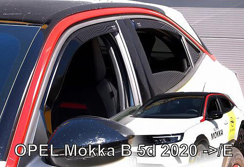 Deflektory-ofuky oken Opel Mokka B 5dvéř.
