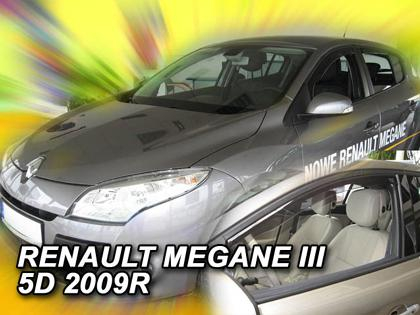 Deflektory-ofuky oken Renault Megane III