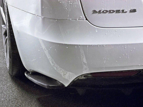 Nástavky zadního nárazníku Tesla Model S Facelift