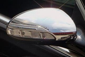 Chrom kryty zrcátek Mercedes S / CL / CLS