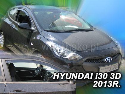 Deflektory-ofuky oken Hyundai i30 II 3-dvéř.