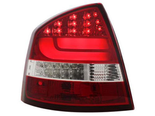Zadní LED světla Škoda Octavia 2 1Z čiré