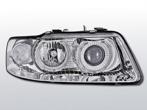 Přední světla s Angel Eyes Audi A3