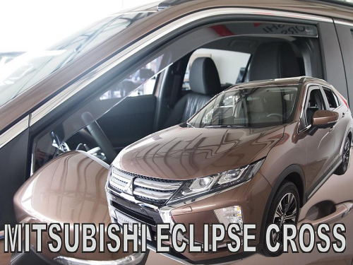 Deflektory-ofuky oken Mitsubishi Eclipse - přední