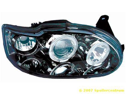 Přední lampy s Angel Eyes Ford Escort