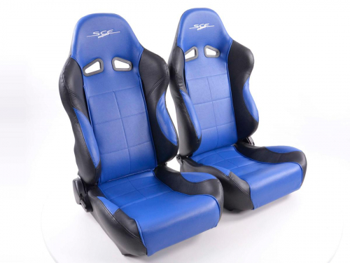 Sportovní sedačky FK Automotive Sportive modré