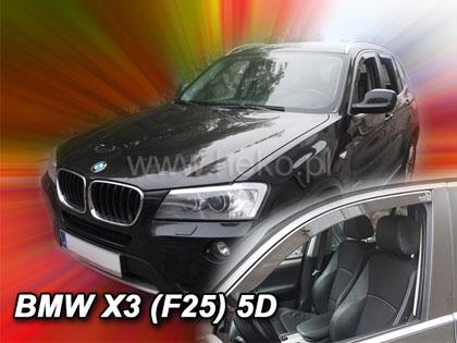 Deflektory-ofuky oken BMW X3 (F25)