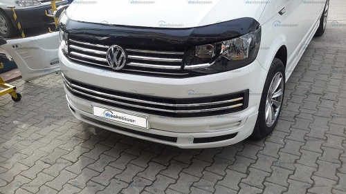 Nerez chrom lišty přední masky Volkswagen T6