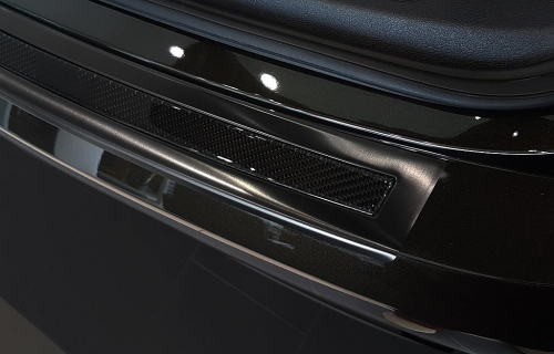 Kryt prahu zadních dveří BMW X6 F16 - grafit nerez-karbon
