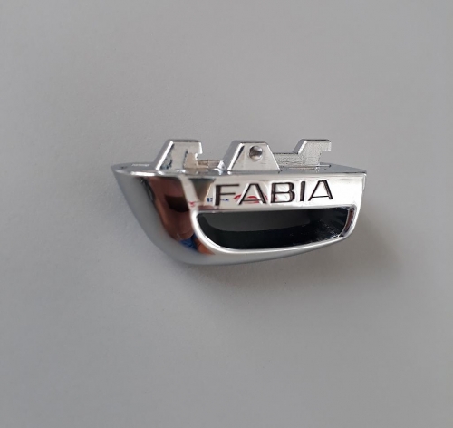 Chrom spodní část klíče <br>-<small> nápis Fabia</small>