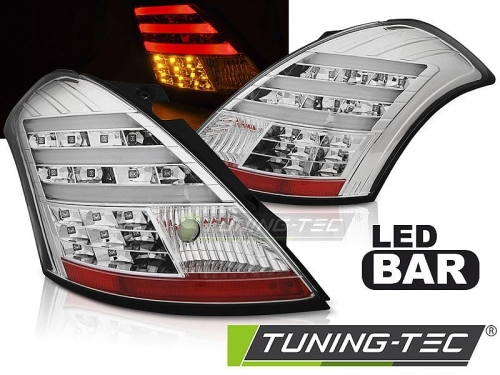 Zadní LED světla Suzuki Swift Sport chrom