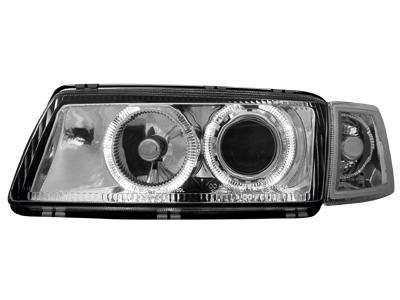 Přední světla s Angel Eyes Opel Vectra A