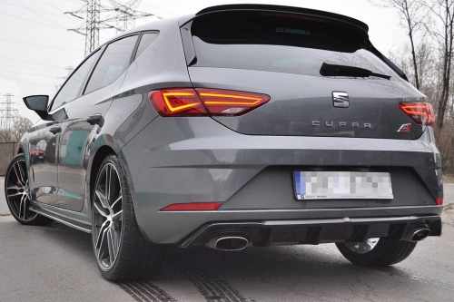 Difuzor zaního nárazníku V1 Seat Leon III Cupra facelift