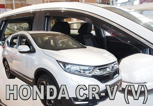 Deflektory-ofuky oken Honda CRV 5D - přední+zadní