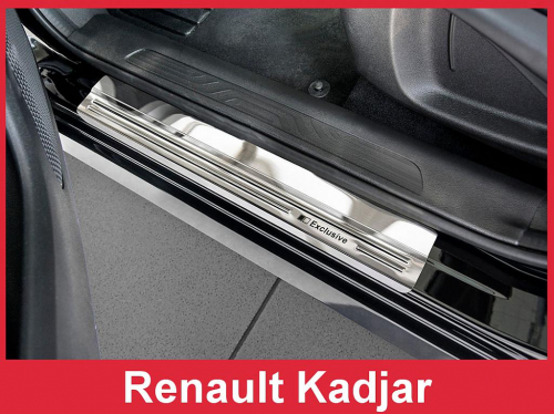 Nerez kryty prahů Renault Kadjar