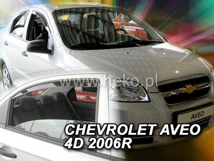 Deflektory-ofuky oken Chevrolet Aveo