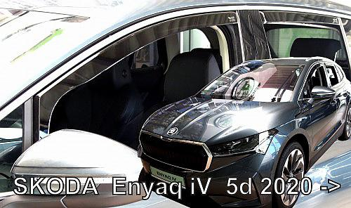 Deflektory-ofuky oken Škoda Enyaq IV 5dvéř.