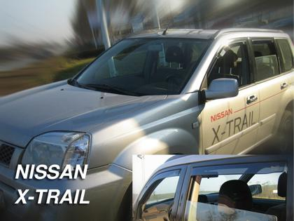 Deflektory-ofuky oken Nissan X-Trail