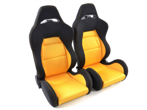 Sportovní sedačky FK Automotive Edition 3 yellow