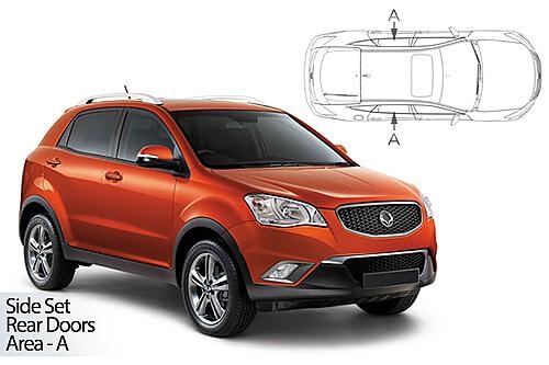 Sluneční clony CarShades SSANGYONG Korando, 5 <br>-<small>dvéř.</small>