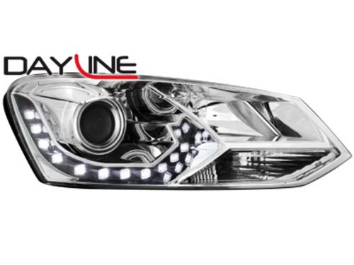 Přední LED světla DayLine-chrom Volkswagen Polo 6R