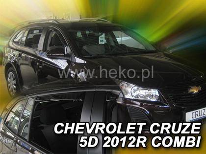 Deflektory-ofuky oken Chevrolet Cruze Combi + zadní