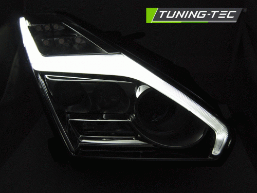 Přední světla LED Nissan GT-R chrom