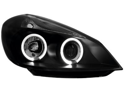 Přední světla s Angel Eyes Renault Clio III