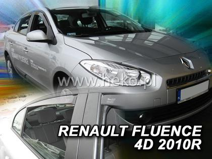 Deflektory-ofuky oken Renault Fluence
