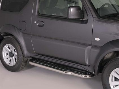 Boční nerezové nášlapy Suzuki Jimny (od 2012)