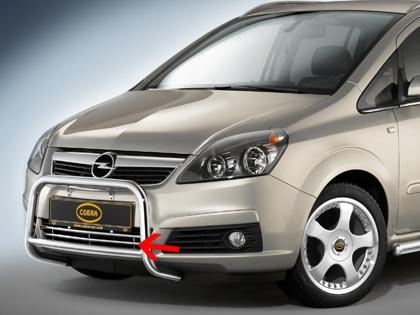 Nerez mřížka předního nárazníku Opel Zafira